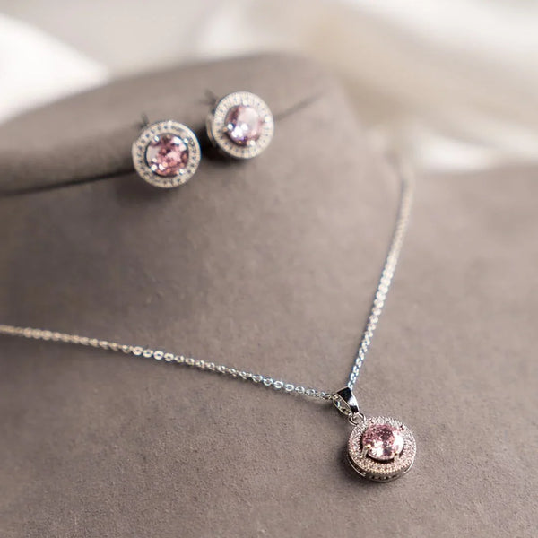 Blush Beauty Pendant - Elara