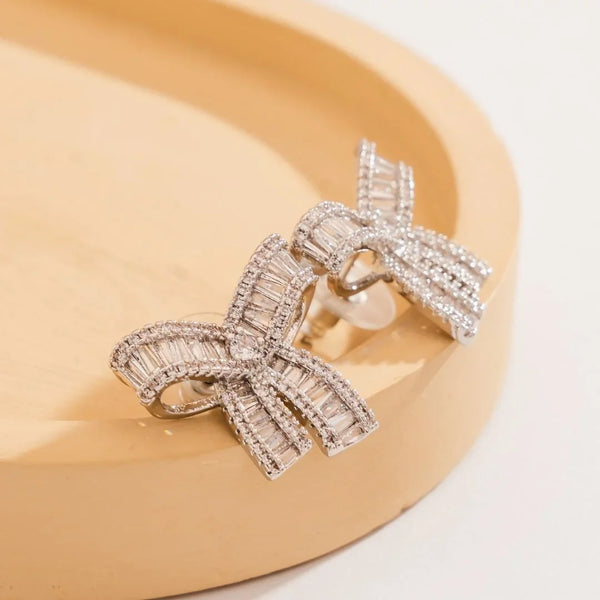 Princess Bow Earring - Elara