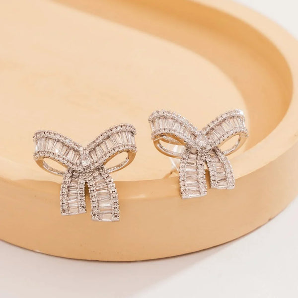 Princess Bow Earring - Elara