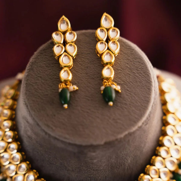 Tear Kundan Necklace - Elara